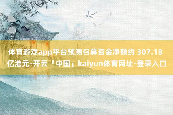 体育游戏app平台预测召募资金净额约 307.18 亿港元-
